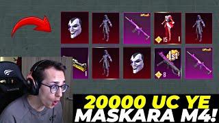 20000 UC YE MASKARA M4 AÇTIM VE YENİ MOD GELDİ ! PUBG MOBILE