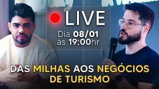 Das MILHAS aos NEGÓCIOS DE TURISMO! Paulo Araujo e Lucas Fialho (agência de viagens)