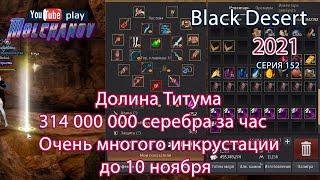 Долина Титума. Фарм серебра Black Desert 2021.