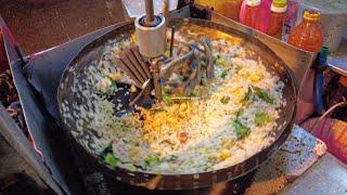 ROBOT FRIED RICE MADE BY A BACHELOR'S GRADUATED ALSO CLASS 1 OF ELEMENTARY SCHOOL, ONCE OFFERED F...