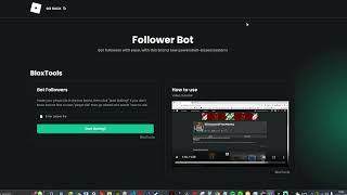 Free roblox bot follower 2024 (Easy simple method) Pc