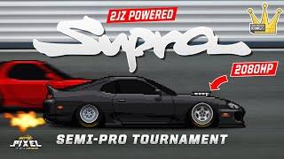 PIXEL CAR RACER - TOYOTA SUPRA MK4 DRAG BUILD *2080 HP*