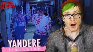 HUNTED BY YAN CHAN AND YAN KUN | Yandere Simulator Halloween Game