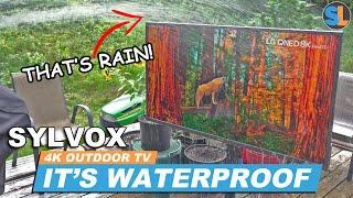 SYLVOX Deck Pro QLED Affordable 4K Outdoor TV Review