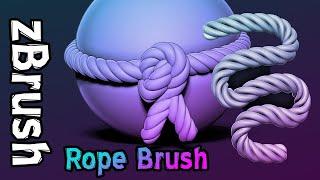 Rope Brush - zBrush Tutorial