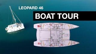 BOAT TOUR Leopard 46 | Sailing family with 4 kids on a Catamaran | Sailing with Six | S2 E2