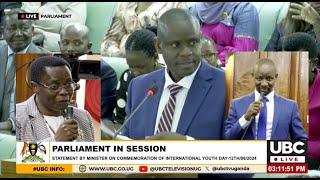 HON. SSEMUJJU & NAMBOOZE FACE OFF WITH MIN. BALAAM ON MATTERS YOUTH UNEMPLOYMENT & OTHER GRIEVIANCES