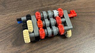 Best 5 Speed + Reverse Gearbox Transmission Ever | LEGO Technic