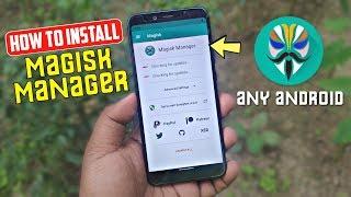 How to Install Magisk Manager on Mi A2 or Any Android | Hindi