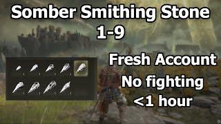 Somber Smithing Stones 1 2 3 4 5 6 7 8 9 Locations Quick Guide No Fighting Required | Elden Ring