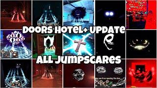 [ROBLOX]Doors HOTEL+ Update ALL Jumpscares + Crucifix Used on All Entity ️ #doors #roblox #gaming