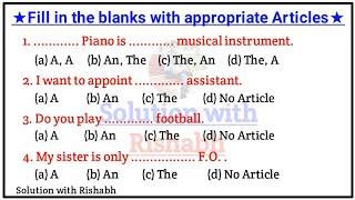 Articles A An The questions|Articles A An The in English Grammar|Articles A An The Ka use in Hindi