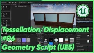 Tessellation/Displacement #06 Geometry Script (Part 1) - Unreal Engine 5