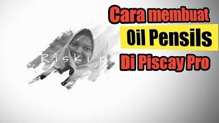 Cara membuat oil pensils sangat mudah