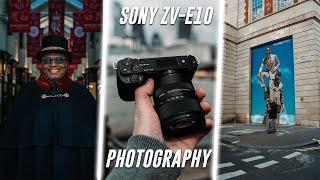 Sony ZV-E10 photography POV in London. How Good Is It for Photography? / Sigma 18-50 F2.8