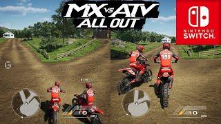 MX vs ATV All Out Split Screen Gameplay