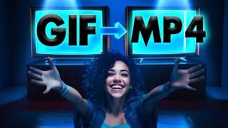 How To Convert a GIF to an MP4 Video (EASY)