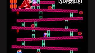 Donkey Kong NES Gameplay (up to level 22)