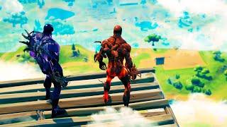 ВЕНОМ И КАРНАЖ СТРОЯТ СКАЙБАЗУ! Fortnite: 18 сезон