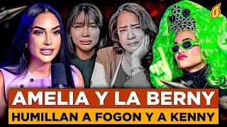 AMELIA ALCANTARA Y LA BERNY BARREN EL PISO CON FOGON Y KENNY VALDEZ “SON MEDIOCRES Y VIEJAS”