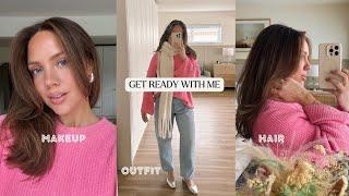 Let Get Ready Together | Makeup, Hair & Outfit | Elanna Pecherle 2025