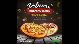 Pizza Banner-motion banner design