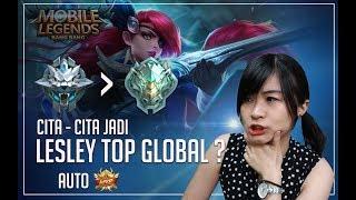 TOP GLOBAL LESLEY WANNABE PUSH RANK MOBILE LEGENDS