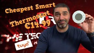 Cheapest Smart Thermostat €14.99  Tuya Minco Heat X7HGC-B Wi-Fi Alexa compatible Review Unboxing