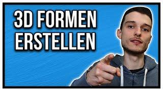 Photoshop 3D Formen erstellen wie z.B. Kreis oder Kegel Tutorial