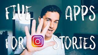 5 APPS for SMOULDERING Instagram Stories