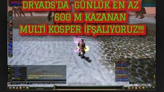 knight online 2024 güncel Dryads Server durumu, Server'i bitiren Emek Hırsızları