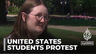 Michigan students continue protest: Demonstrators now using financial tactics