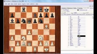 (Russian Chess) - Шахматы - Двойная жертва фигуры Михаила Таля