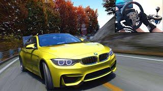 BMW F82 M4 | Smooth DRIFTING | Assetto Corsa (Steering Wheel) Gameplay