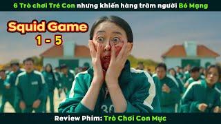 [Review Phim] TRÒ CHƠI CON MỰC Tập 1-5 | Squid Game