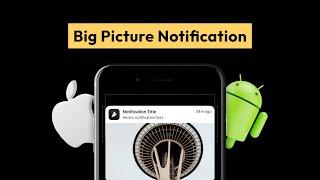 How to add Big Picture Notification | Flutter Notification | 2023