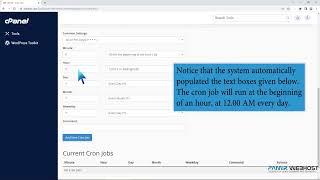 How to create Cronjob via cPanel with PAMIR WEBHOST
