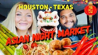 Houston's Legendary Asian Night Market - Real Asian Street Food in TEXAS! (Lunar New Year)