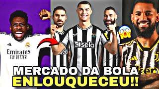 CRISTIANO RONALDO DE VOLTA À EUROPA, NOVO CLUBE DE DOUGLAS LUIZ, DAVIES NO REAL MADRID E MAIS!!