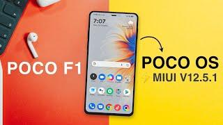 Install POCO OS MIUI v12.5.1 for POCO F1 | Custom Kernel Support | Excellent Rom!