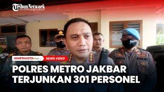 Polres Metro Jakarta Barat Terjunkan 301 Personel Gabungan di 151 Gereja