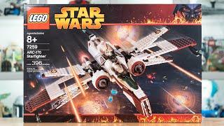 LEGO Star Wars 7259 ARC-170 STARFIGHTER Review! (2005)