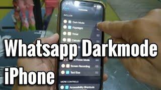 Cara Merubah Whatsapp Darkmode/Mode Gelap iOs/iPhone