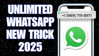 Free Unlimited WhatsApp Number New Trick 2025