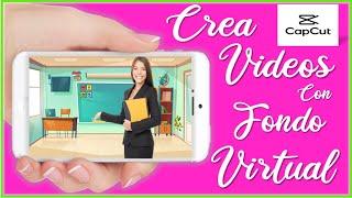 COMO HACER VIDEOS EDUCATIVOS CON FONDO VIRTUAL EN TU CELULAR GRABAR VIDEOS CON UN FONDO VIRTUAL