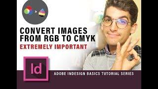 Convert Images From RGB to CMYK With Photoshop Action for Indesign Document Tutorial Part 3 (2018)