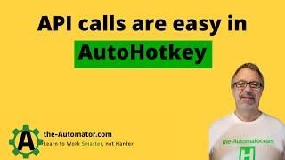 API calls are easy with AutoHotkey |Use AHK to pull weather conditions