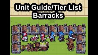 Wargroove Unit Guide -- What do I build from a Barracks -- Unit Tier List