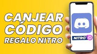 Cómo canjear el código de regalo Nitro en Discord (PC/Portatil)