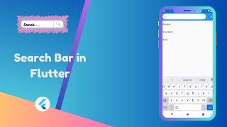 How to Add Search Bar in AppBar in Flutter | Flutter Search Bar